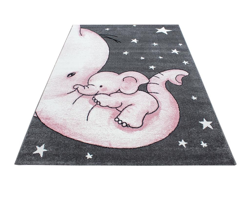 Covor Baby Elephant Pink 120×170 cm – Ayyildiz Carpet, Roz Ayyildiz Carpet imagine 2022 caserolepolistiren.ro